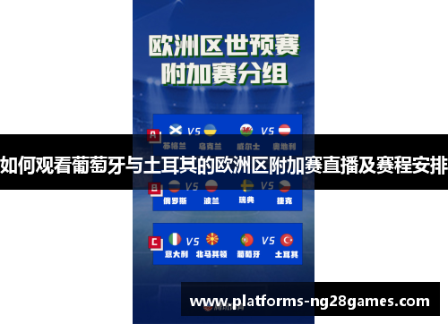 如何观看葡萄牙与土耳其的欧洲区附加赛直播及赛程安排